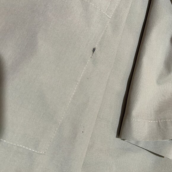 Vintage Lot 3 Texas Uniform Lab Coats Mens Size Medium Green Yellow Tan USA - Picture 10 of 12